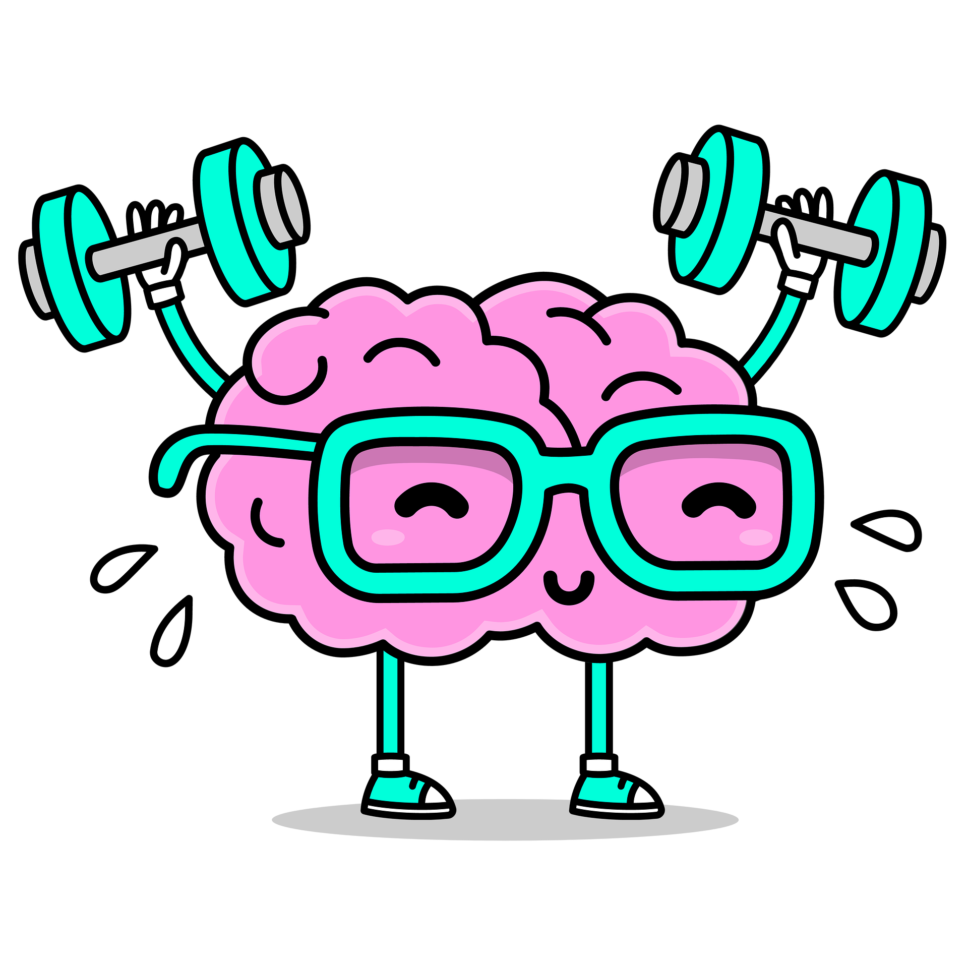 image of brain working out